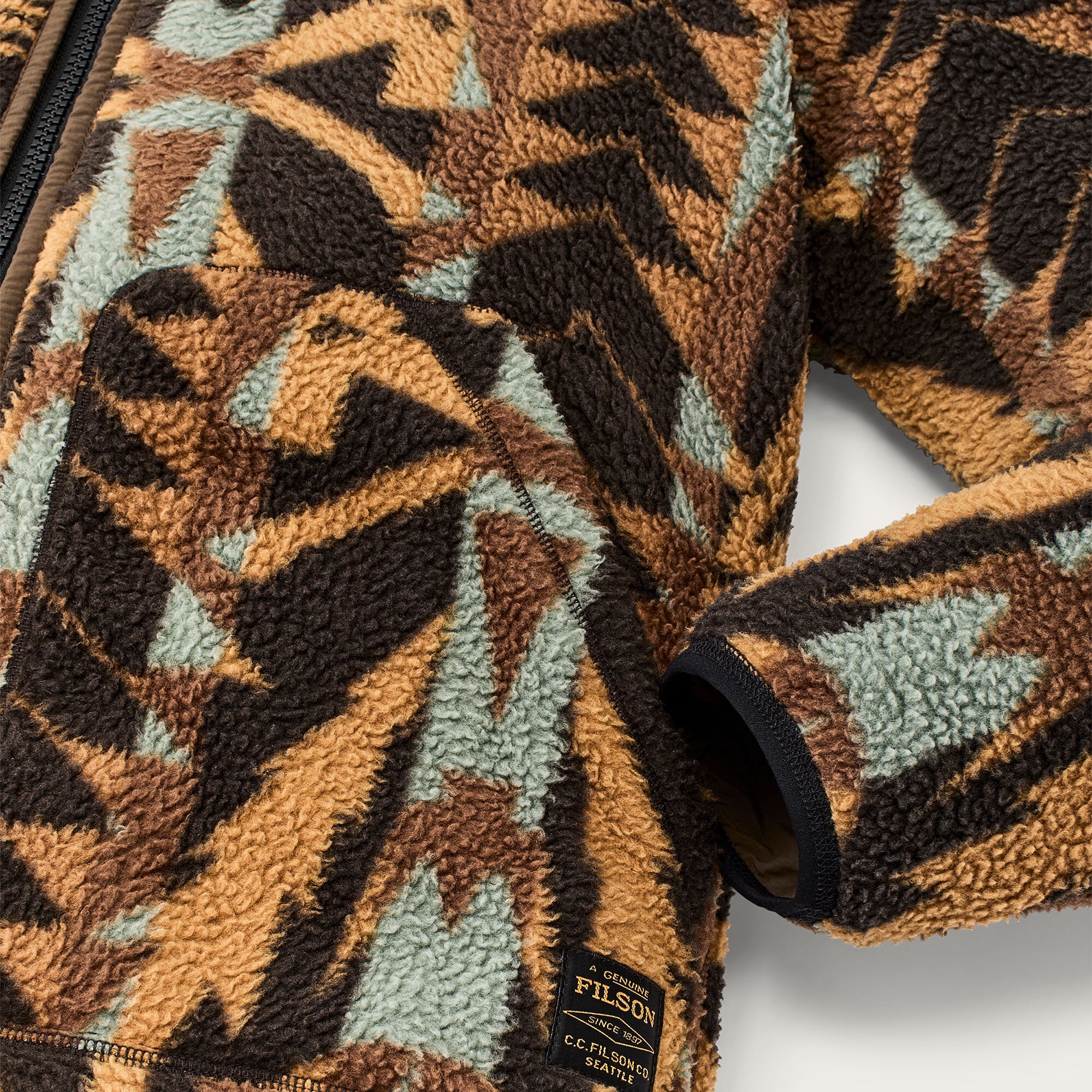 REVERSIBLE PILE FLEECE JACKET - Image 5