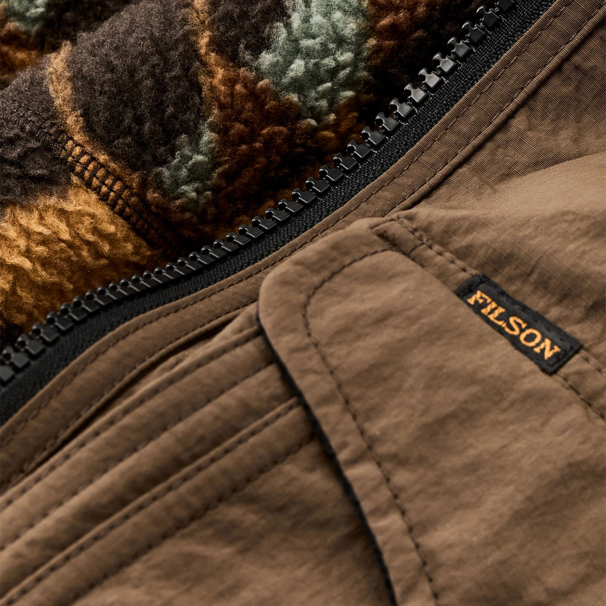 REVERSIBLE PILE FLEECE JACKET - Image 6