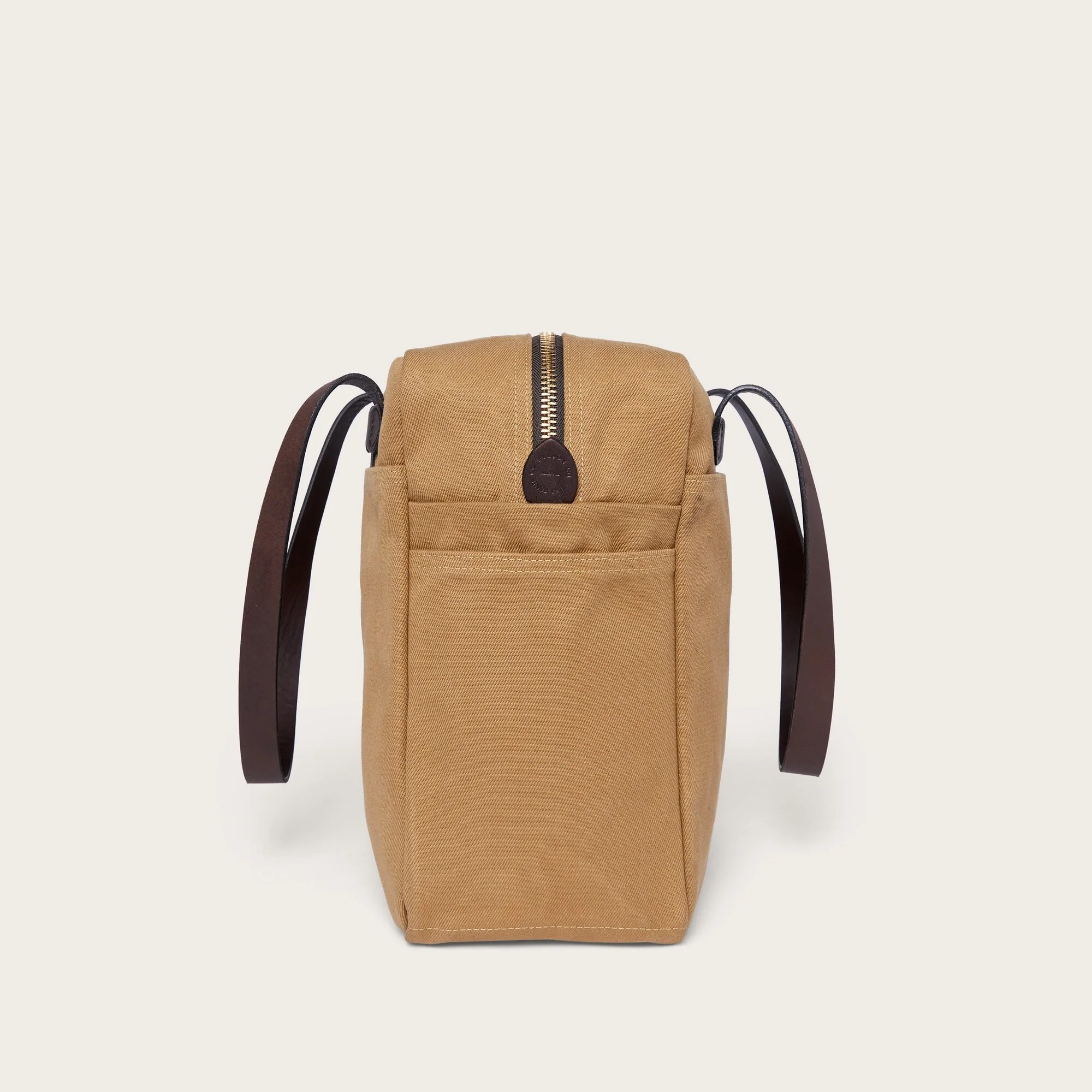 RUGGED TWILL TOTE BAG WITH ZIPPER - Image 4