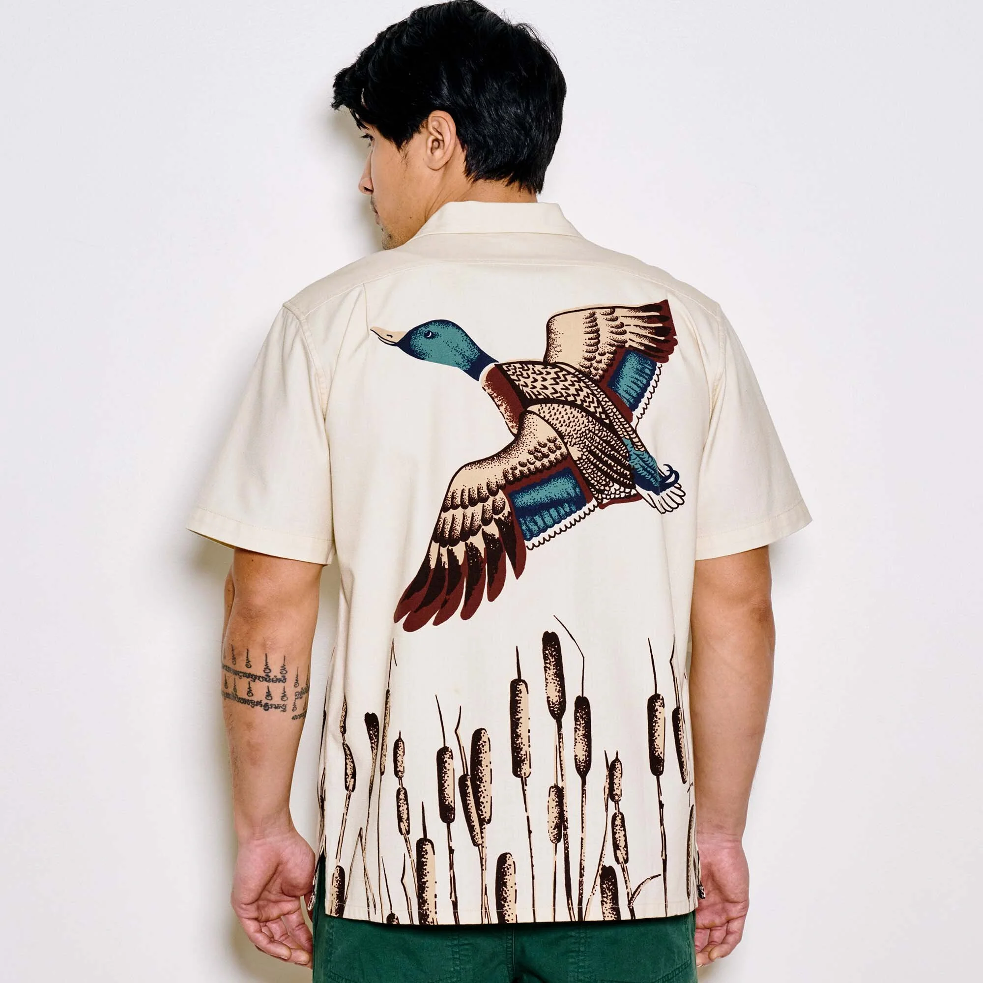 RUSTIC SHORT SLEEVE CAMP SHIRT - Image 6