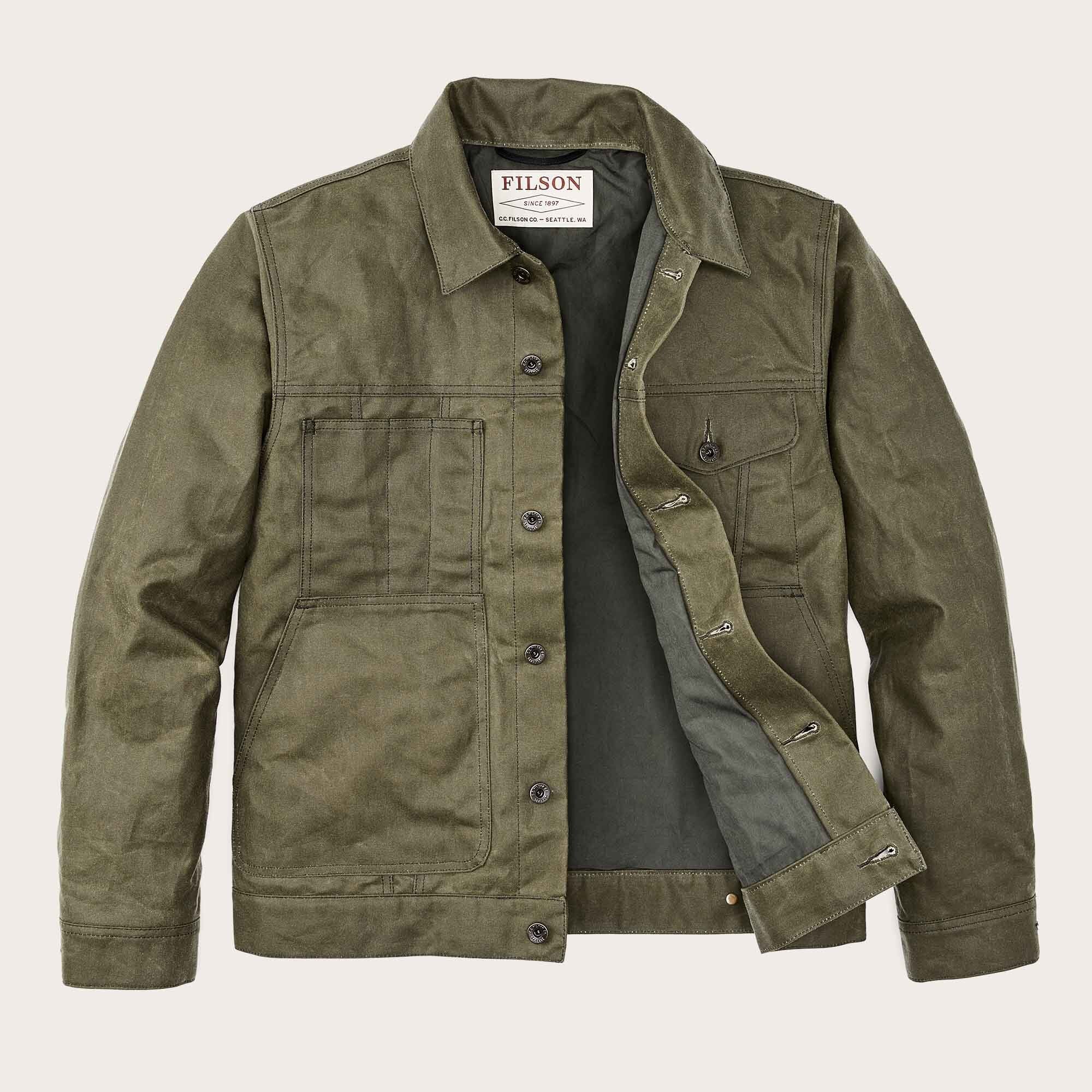 TIN CLOTH SHORT LINED CRUISER JACKET - Image 3