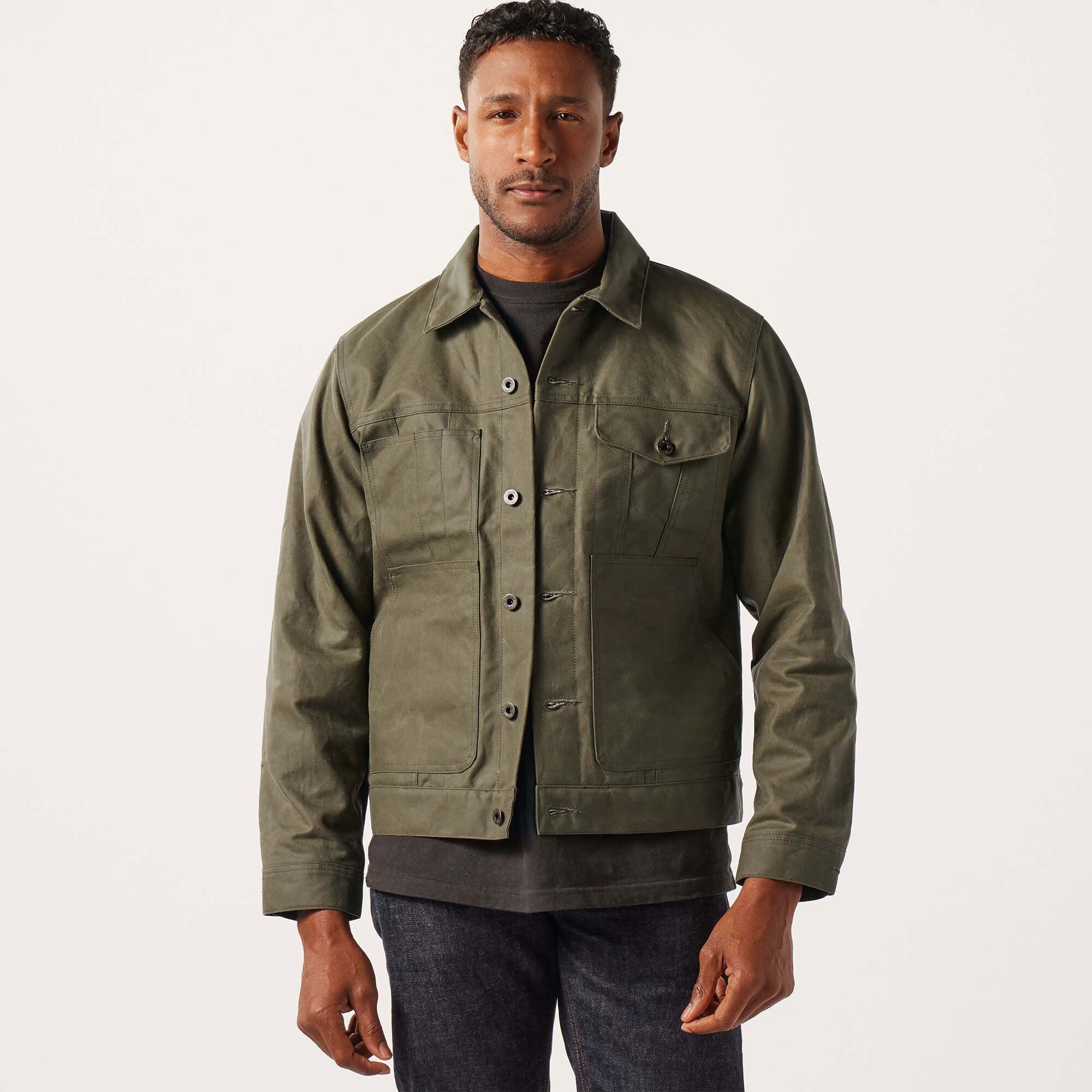 TIN CLOTH SHORT LINED CRUISER JACKET - Image 7