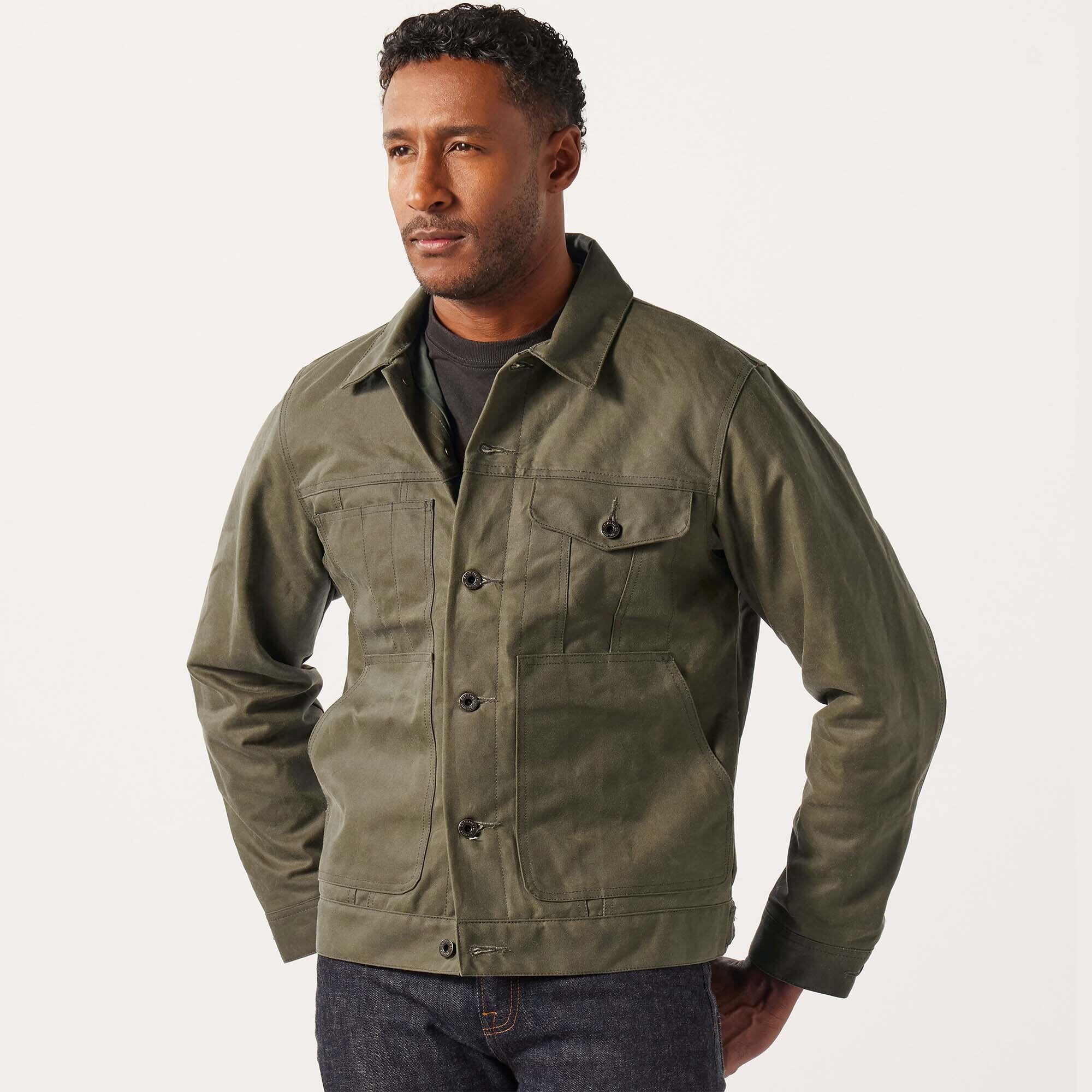 TIN CLOTH SHORT LINED CRUISER JACKET - Image 8
