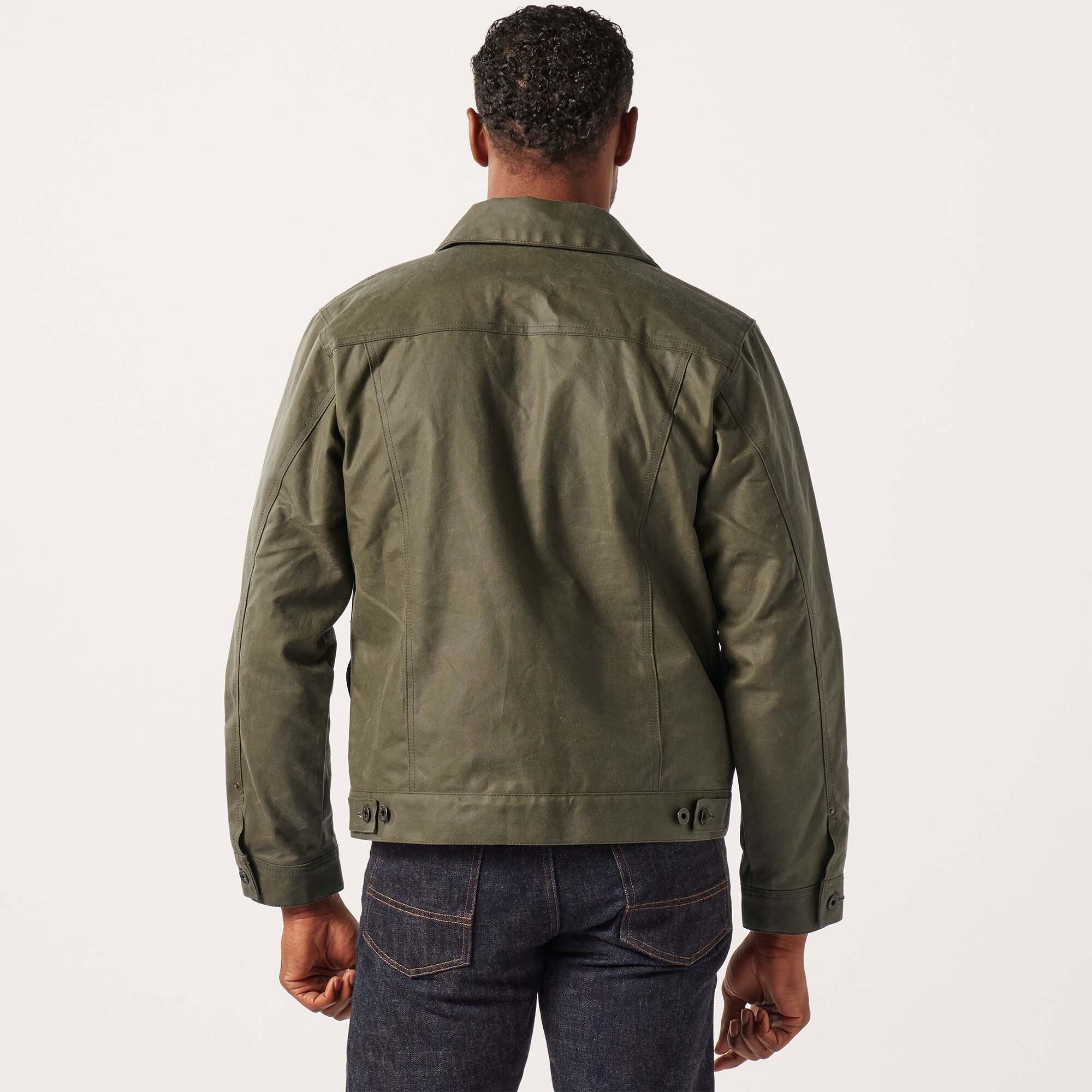 TIN CLOTH SHORT LINED CRUISER JACKET - Image 9
