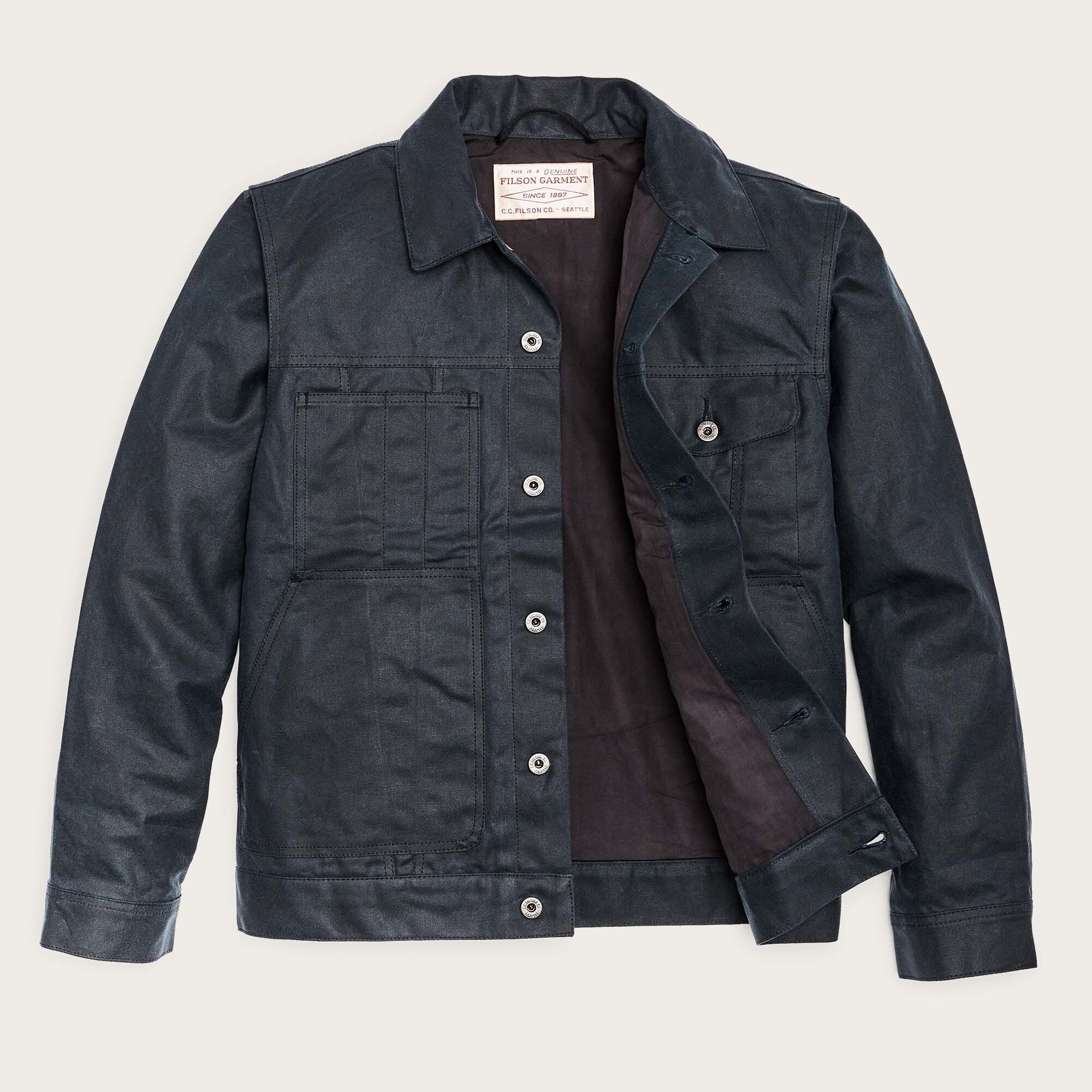 TIN CLOTH SHORT LINED CRUISER JACKET - Image 3