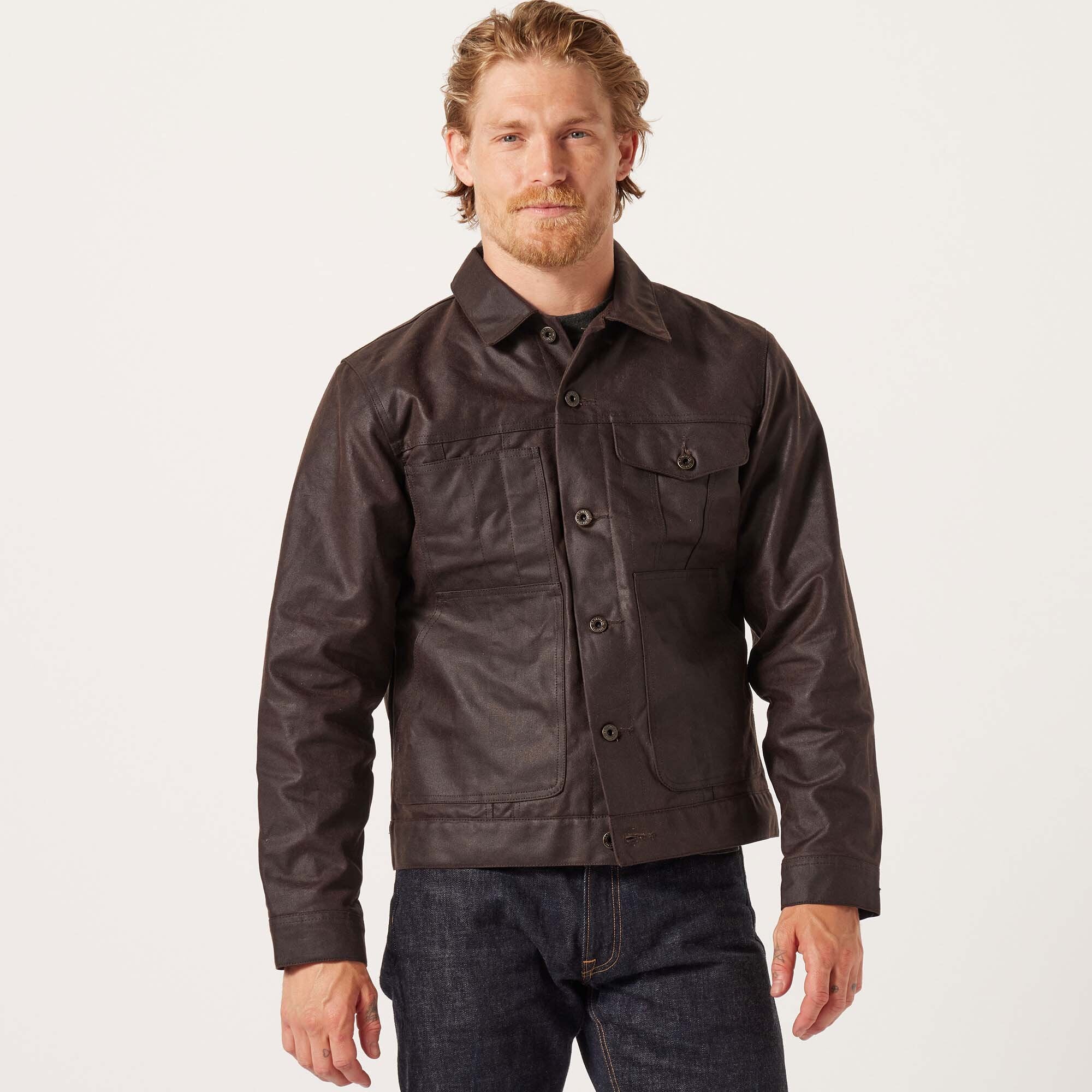 TIN CLOTH SHORT LINED CRUISER JACKET - Image 7