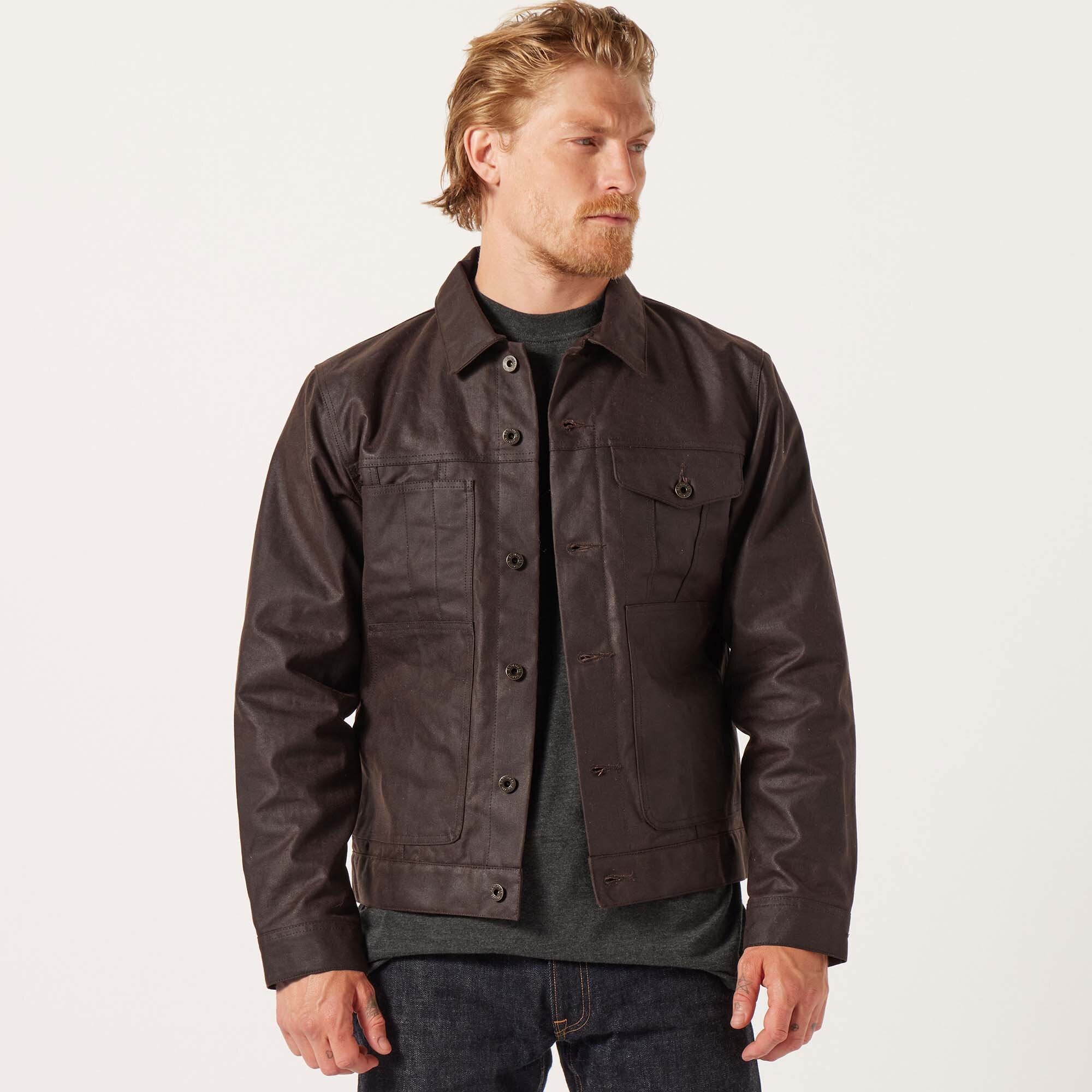 TIN CLOTH SHORT LINED CRUISER JACKET - Image 8