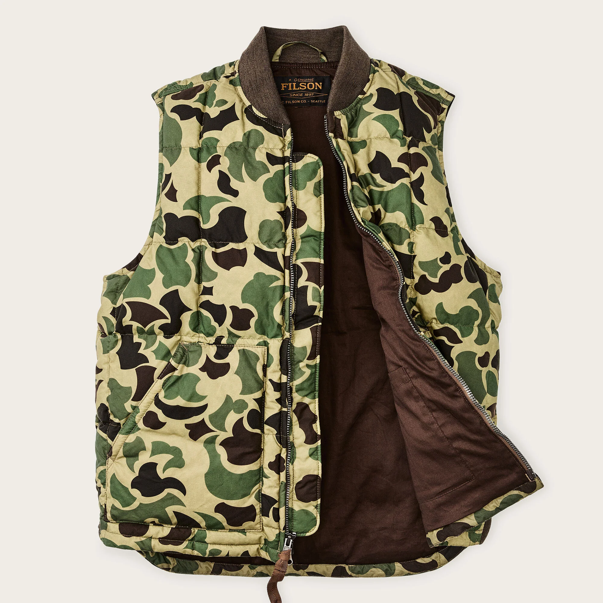 WAXED DOWN VEST - Image 3