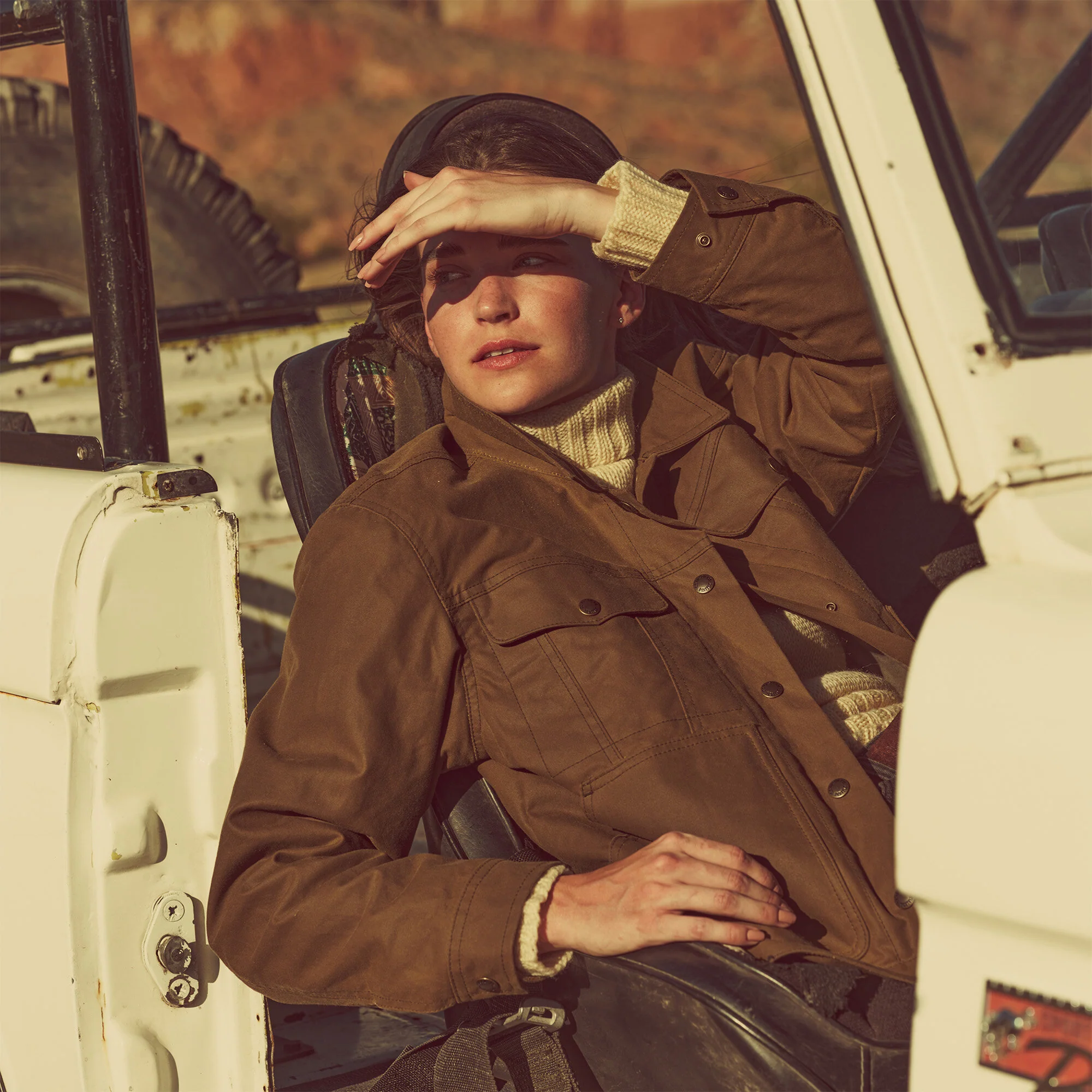 WOMEN'S SHORT LINED CRUISER JACKET - Image 8